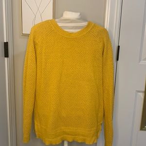 Old Navy Yellow Sweater.